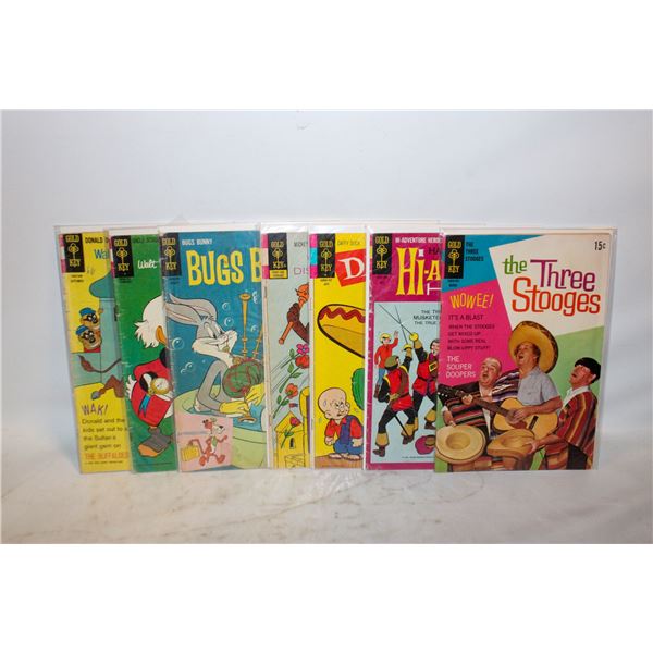 LOT OF 7 VINTAGE 15 CENT COMIC BOOKS