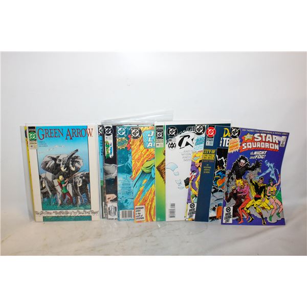 LOT OF 12 DC COMIC BOOKS