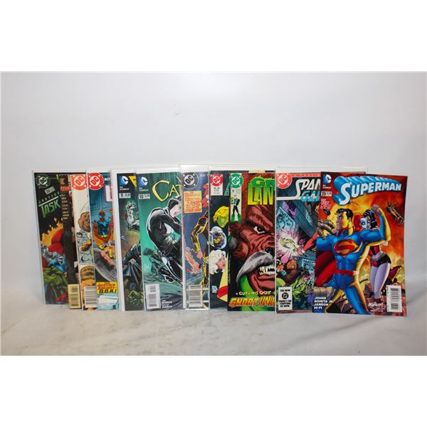 LOT OF 12 DC COMIC BOOKS