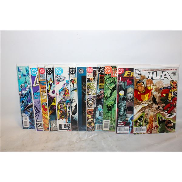 LOT OF 12 DC COMIC BOOKS