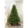 Image 1 : NEW 7FT PRELIT FAUX EVERGREEN CHRISTMAS TREE