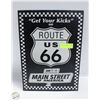 Image 1 : TIN ROUTE 66 USA 11" X 11"