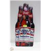 Image 1 : TIN BUDWEISER KING OF BEERS 30" X 13"