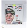 Image 1 : 1955 TEXACO SKY CHIEF 18" X 20"