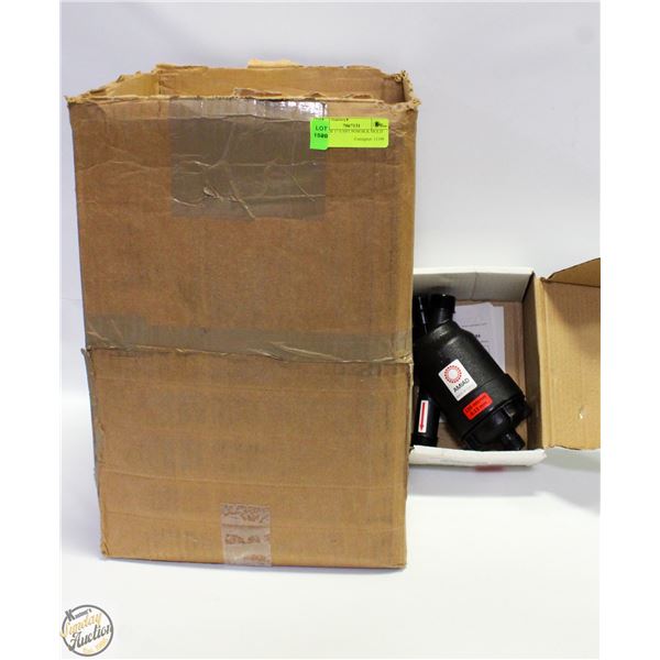 CASE OF 1" S NPT POM BLK MOLD 130M