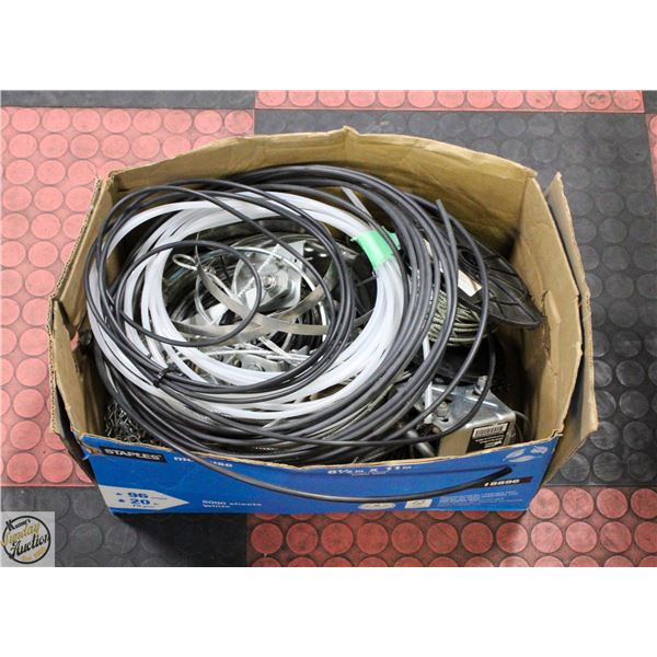 LOT OF TWISTED CABLE