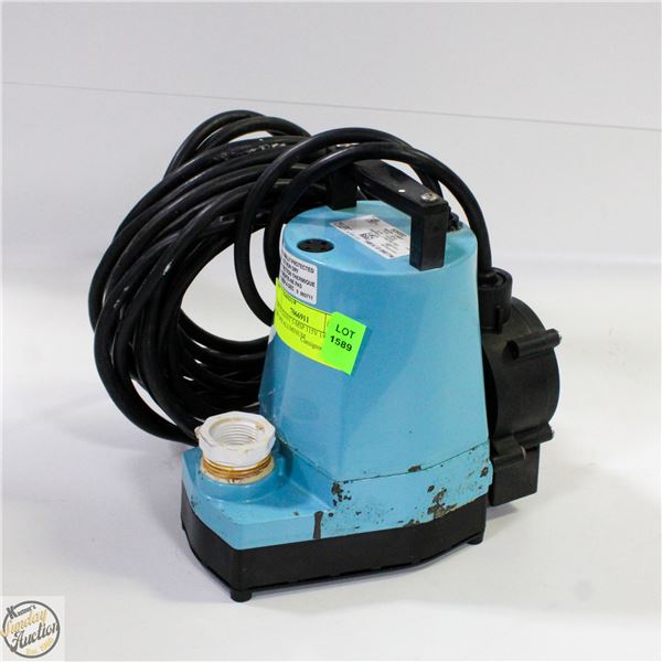 LITTLE GIANT 5-MSP 115V 1/6 HP 1500 GPH ALUMINUM