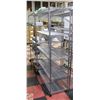 Image 1 : STATIONARY 5 TIER STAINLESS STEEL RACK H-74" W-18"