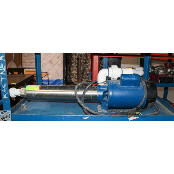 FLINT AND WALLING 3HP MULTI STAGE BOOSTER PUMP