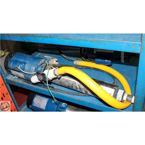 FLINT AND WALLING 3HP MULTI STAGE BOOSTER PUMP