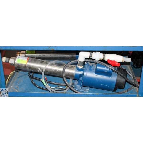 FLINT AND WALLING 3HP MULTI STAGE BOOSTER PUMP