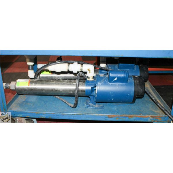 FLINT AND WALLING 3HP MULTI STAGE BOOSTER PUMP