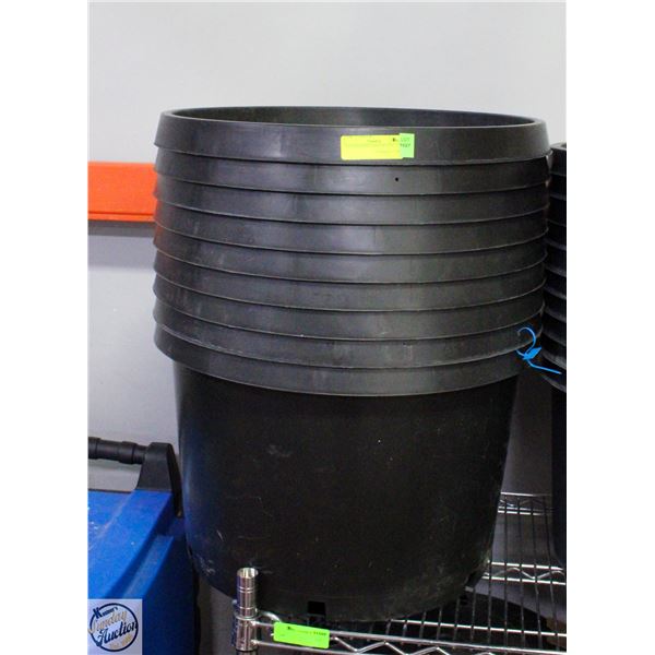 10 LARGE SIZE PLANTER POTS