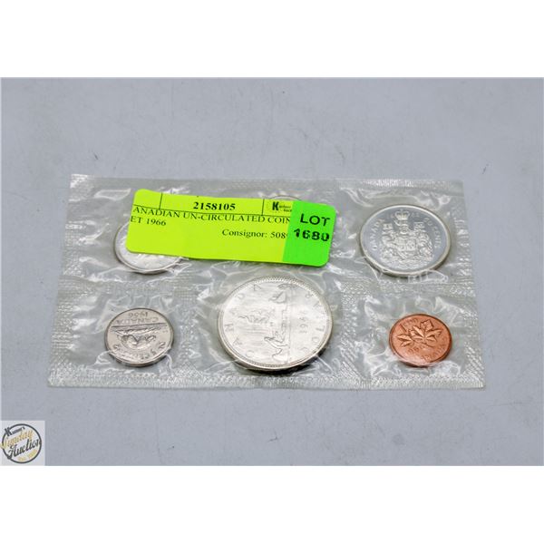 CANADIAN UN-CIRCULATED COIN SET 1966