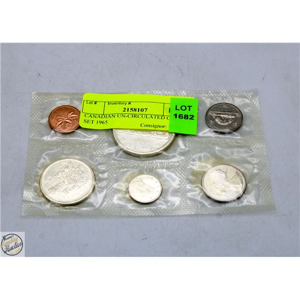 CANADIAN UN-CIRCULATED COIN SET 1965