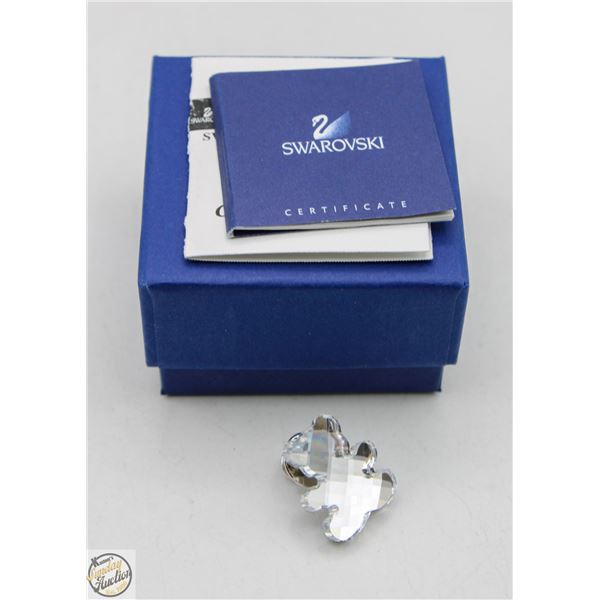 SWAROVSKI CRYSTAL BEAR PIN