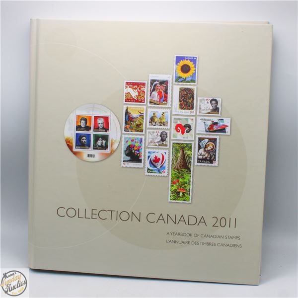 COLLECTION CANADA 2011 STAMP BOOK COMPLETE+EXTRA