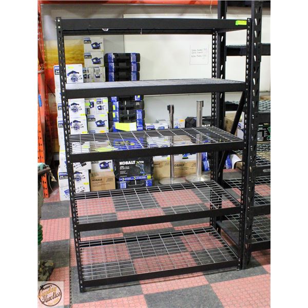 5-TIER METAL ADJUSTABLE WIRE RACK SHELVING UNIT