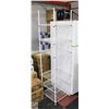 Image 1 : 6 FT 6 TIER WHITE RACK 18" X 18" CUBE