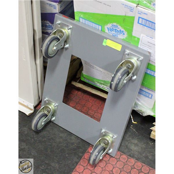 ULINE FOUR WHEEL DOLLY 17.5" X 17.5"