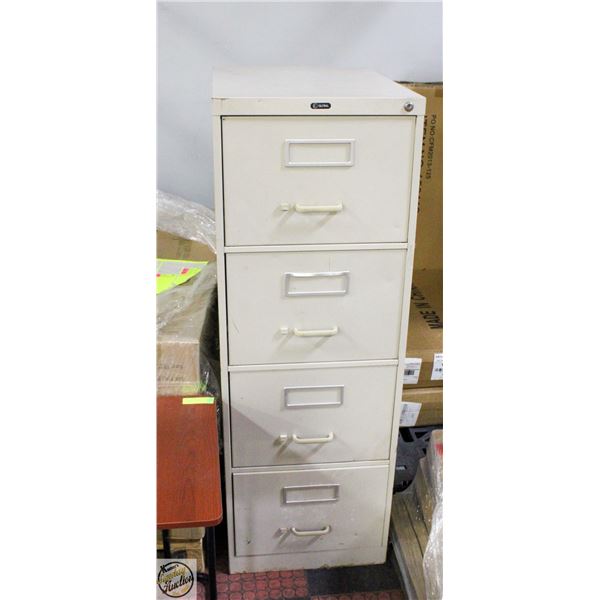 GLOBAL VERTICAL FILE CABINET 4 DRAWER H-52.5"