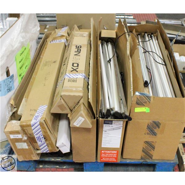 PALLET OF STRIP GROW LIGHTS