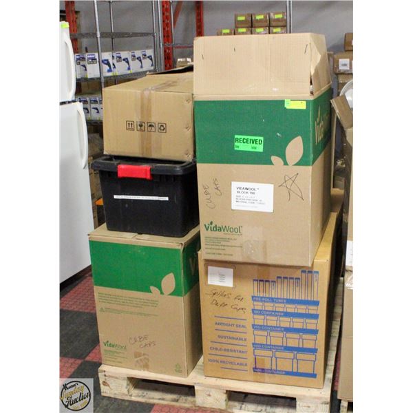 PALLET OF CASES OF VIDAWOOL BLOCK 190