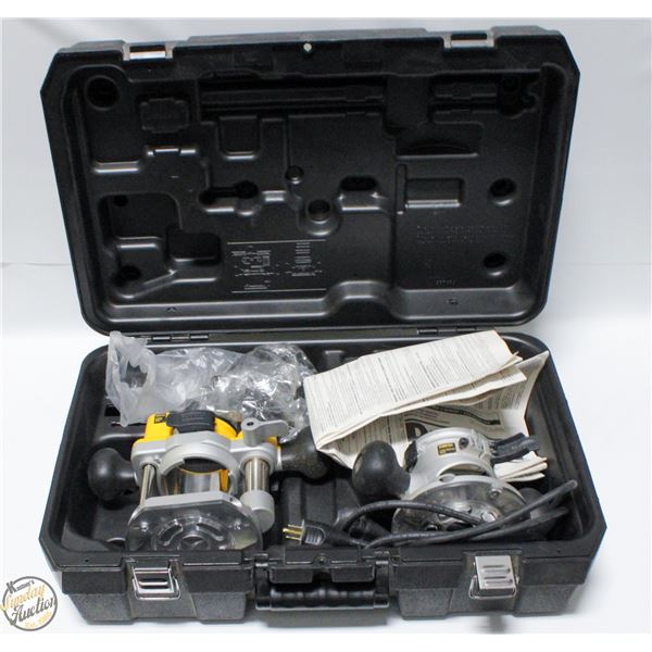 DEWALT PLUNGE ROUTER - CASE