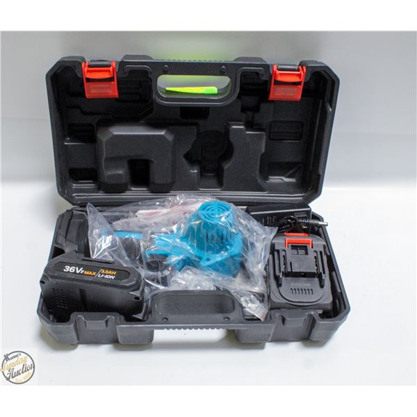 NEW IN BOX CORDLESS MINI CHAINSAW WITH FAST