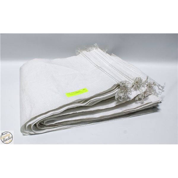 (25) UNUSED SANDBAGS