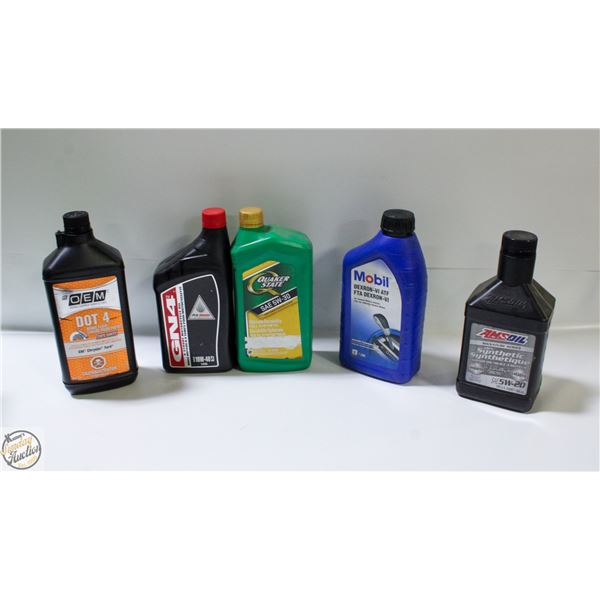 LOT OF AUTO FLUIDS