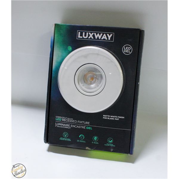 BRAND NEW LUXWAY RECESSED CEILING LED LIGHT