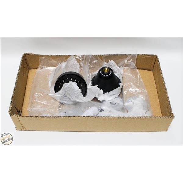 NEW TWO MOEN SHOWER HEADS, 9.5 L/MIN