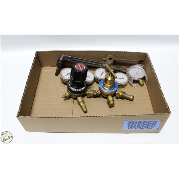 NITROGEN, TURBOTORCH REGULATORS AND