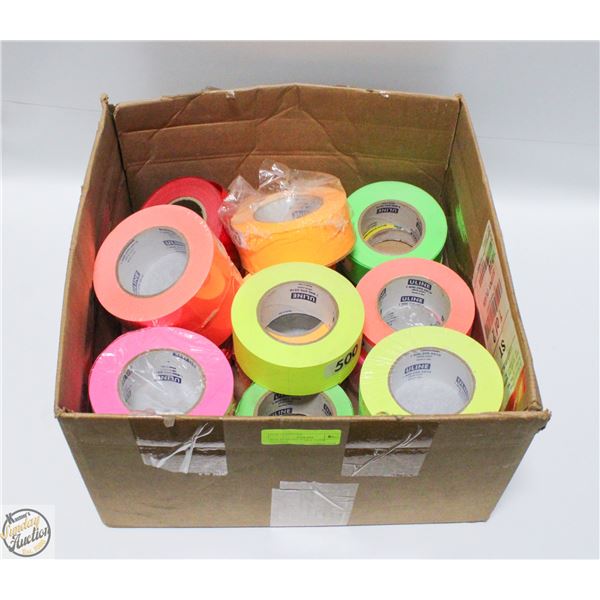 ASSORTED COLOUR UNLINE LABEL STICKERS + MORE