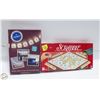Image 1 : NEW SCRABBLE BOXED GAME+SCRABBLE STRING OF LIGHTS