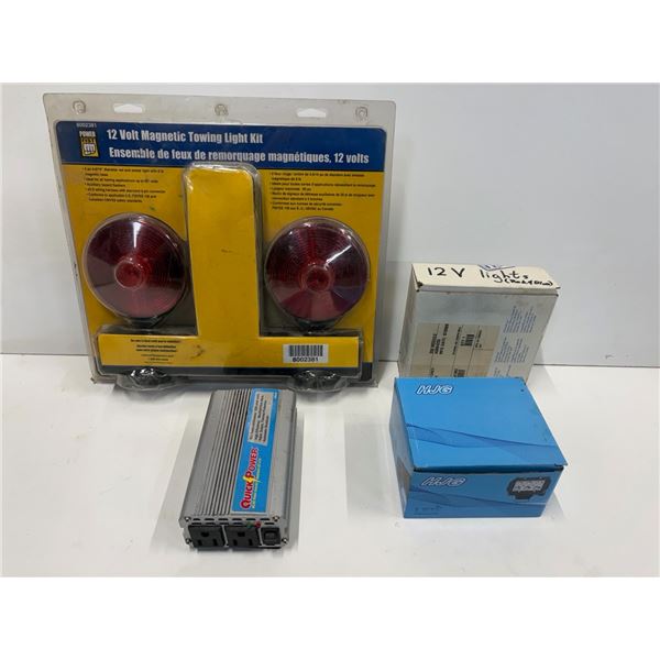 LOT OF AUTOMOTIVE LIGHTING - TRAILER AND ACCESSORY