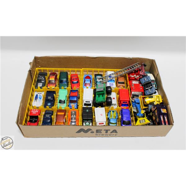 VINTAGE 36 DIECAST TOY VEHICLES MOSTLY HOT WHEELS+