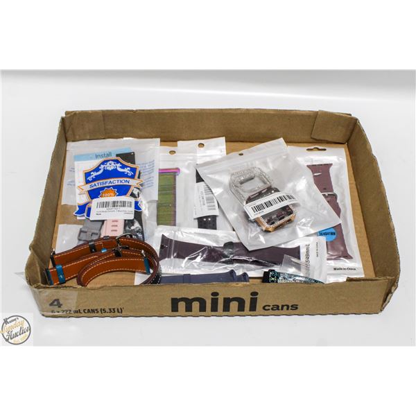 NEW 11 ADULT WATCH BANDS+ DECOR FOR APPLE WATCH &