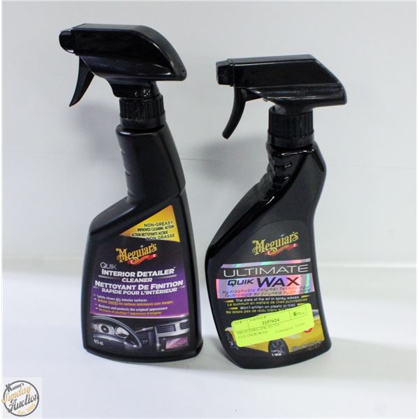 MEGUIARS 2PK AUTO CLEANER/WAX