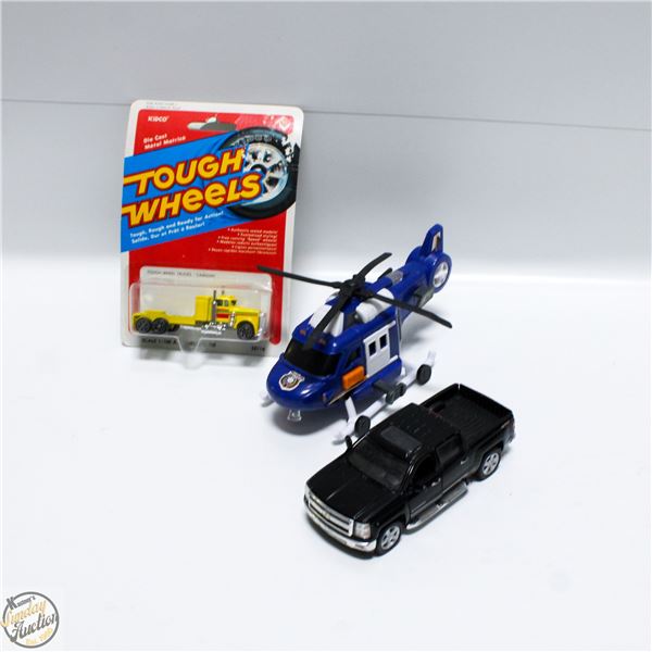 SEALED 1980 TOUGH WHEELS YELLOW SEMI