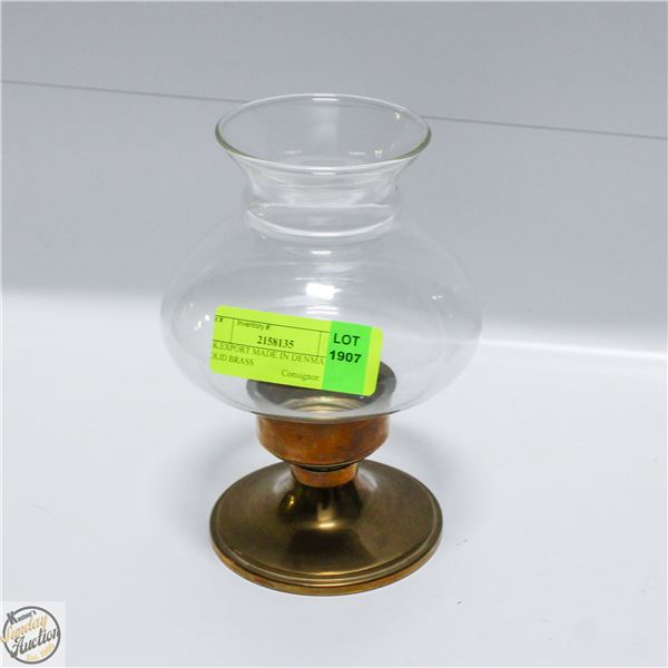 L.K.EXPORT MADE IN DENMARK SOLID BRASS