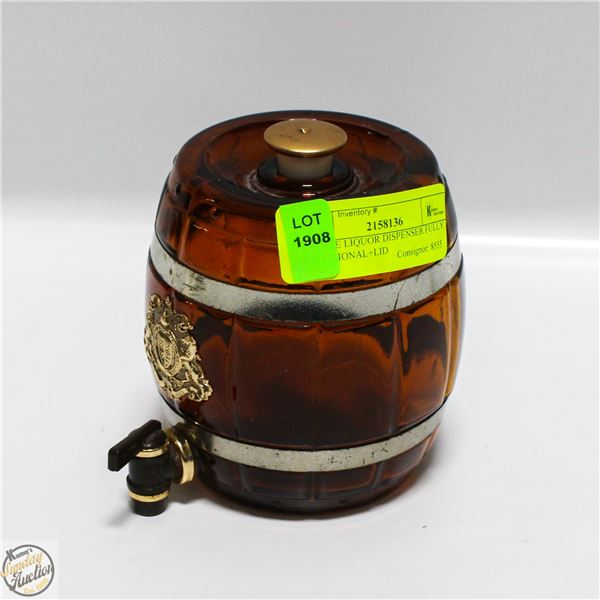 ESTATE LIQUOR DISPENSER FULLY FUNCTIONAL+LID