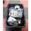 Image 1 : BOX W/ VARIOUS SIZE GALVANIZED DUCT