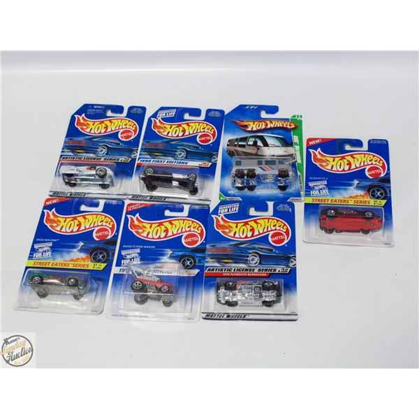 BUNDLE OF SEALED VINTAGE HOTWHEELS 1990S