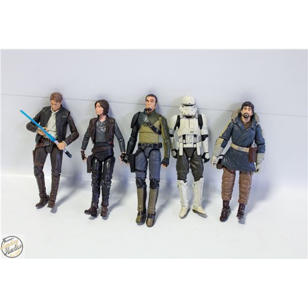 VARIOUS DIECAST CHARACTERS METAL + PLASTIC