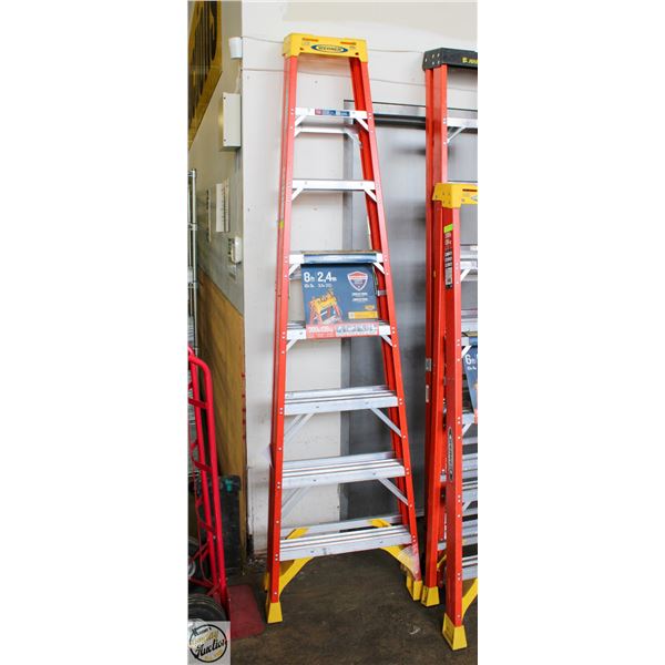 FREIGHT CLAIM: NEW 8FT WARNER A-FRAME 300LB MAX