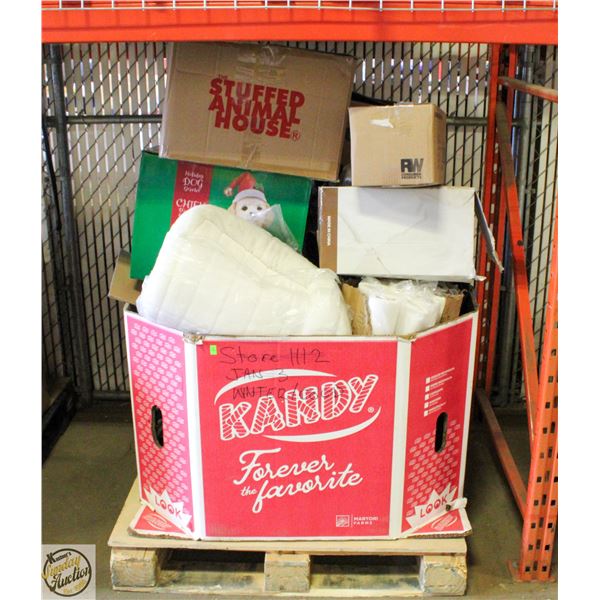 PALLET OF STORE RETIURNS