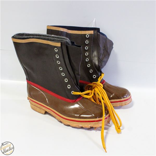 NEW SIZE 8 INSULATED STEEL SHANK BOOTS