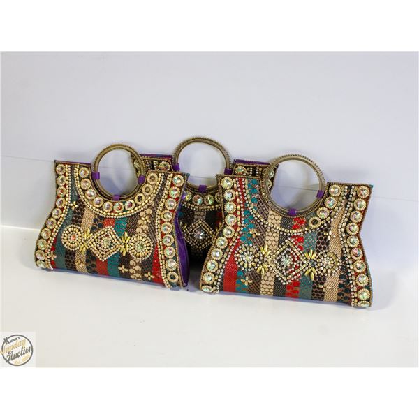 3 X PURSES